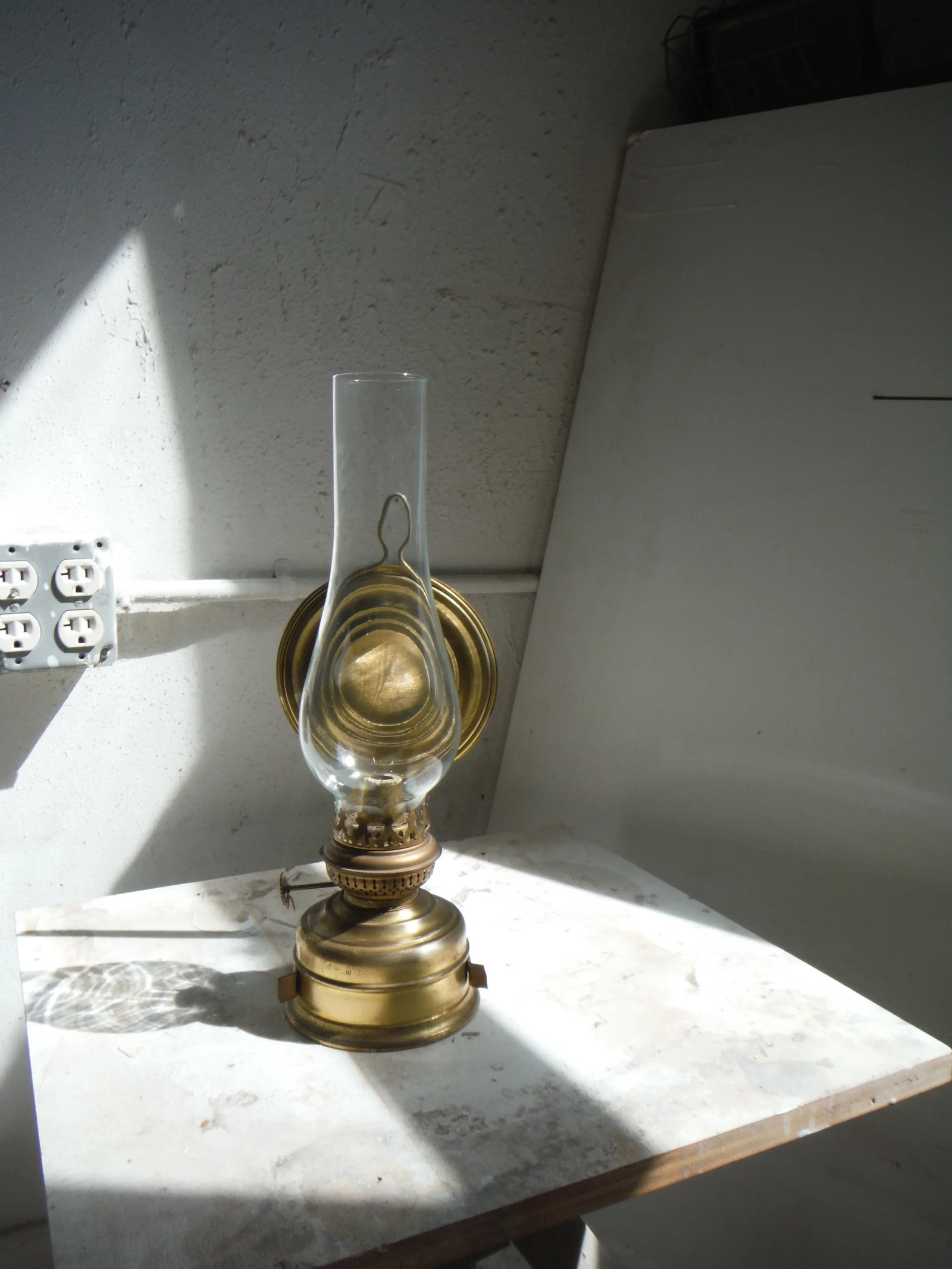 Vintage Brass Krosene Lamp #2 - 2