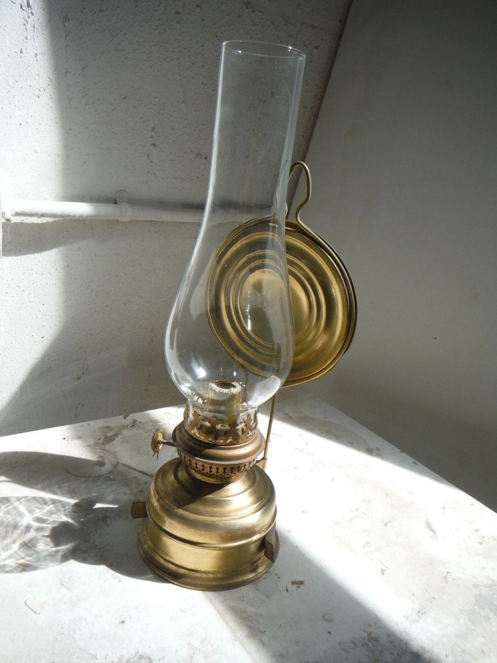 Vintage Brass Krosene Lamp #2 - 4