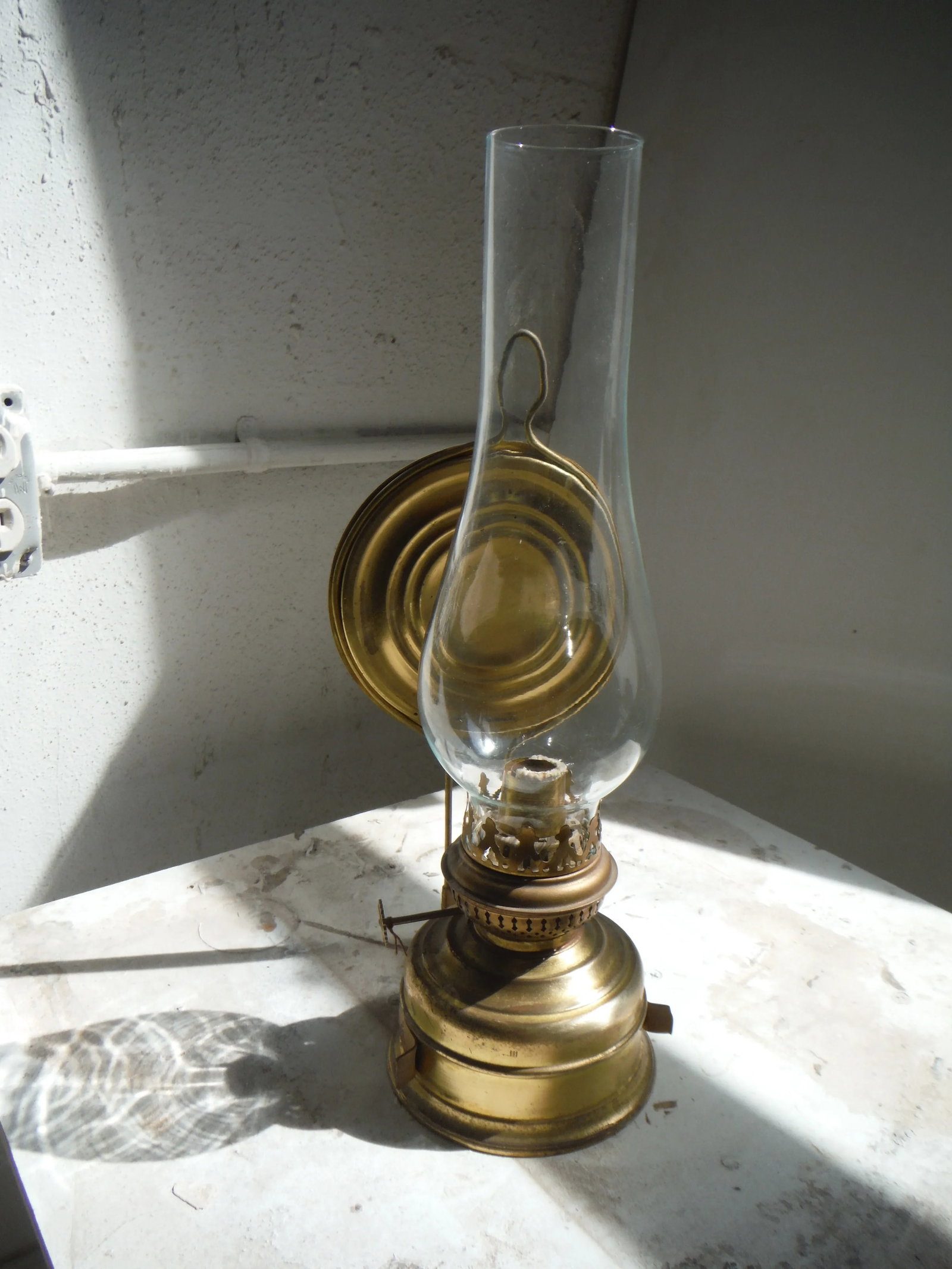 Vintage Brass Krosene Lamp #2 - 5