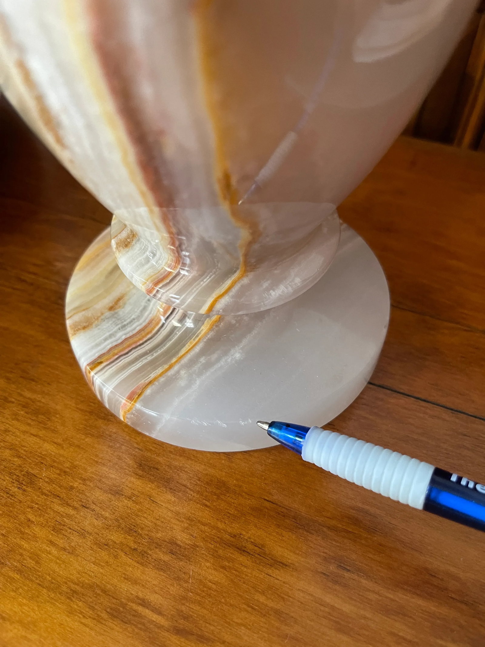 Vintage Onyx Vase - 12