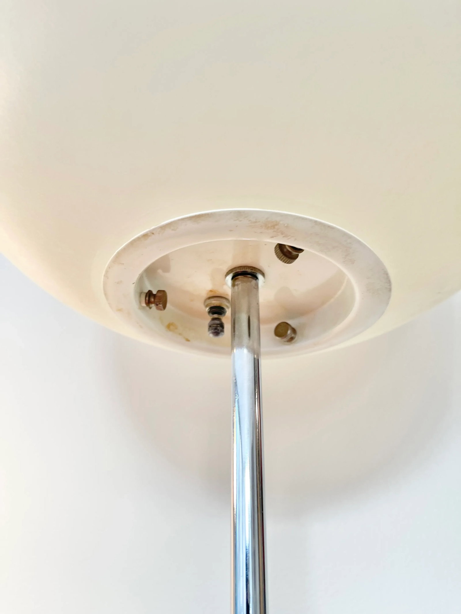 1970s Robert Sonneman "Lollipop" Chrome Table Lamp - 2