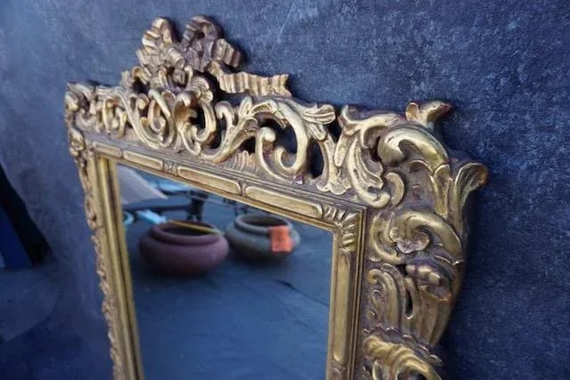 Spanish Revival Gilt Mirror, Circa 1920s - 3