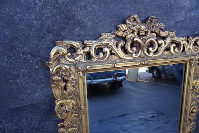 Spanish Revival Gilt Mirror, Circa 1920s - 4