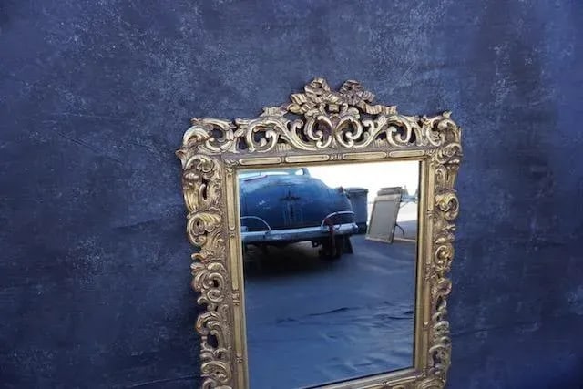 Spanish Revival Gilt Mirror, Circa 1920s - 5