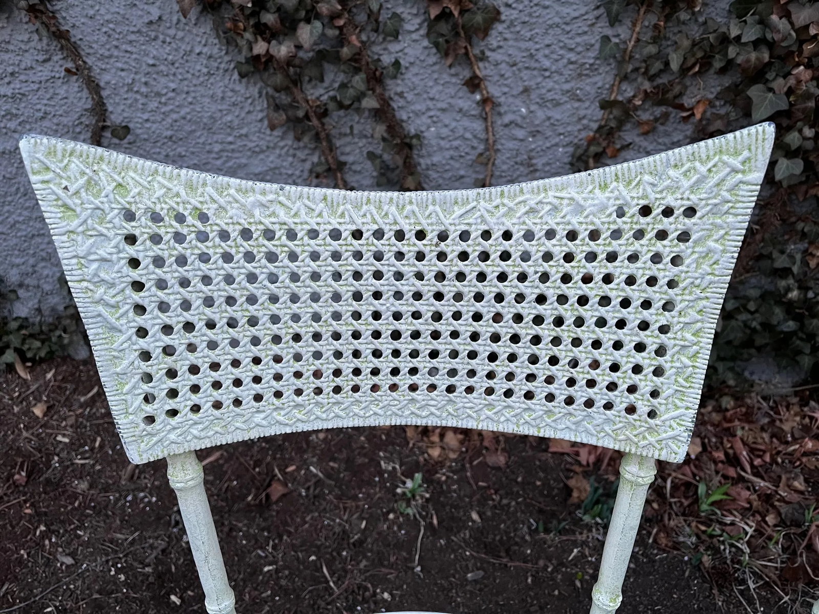 1960s Aluminum Faux Cane and Bamboo Patio Chairs in the Style of Phyllis Morris - Set of 4 - 6