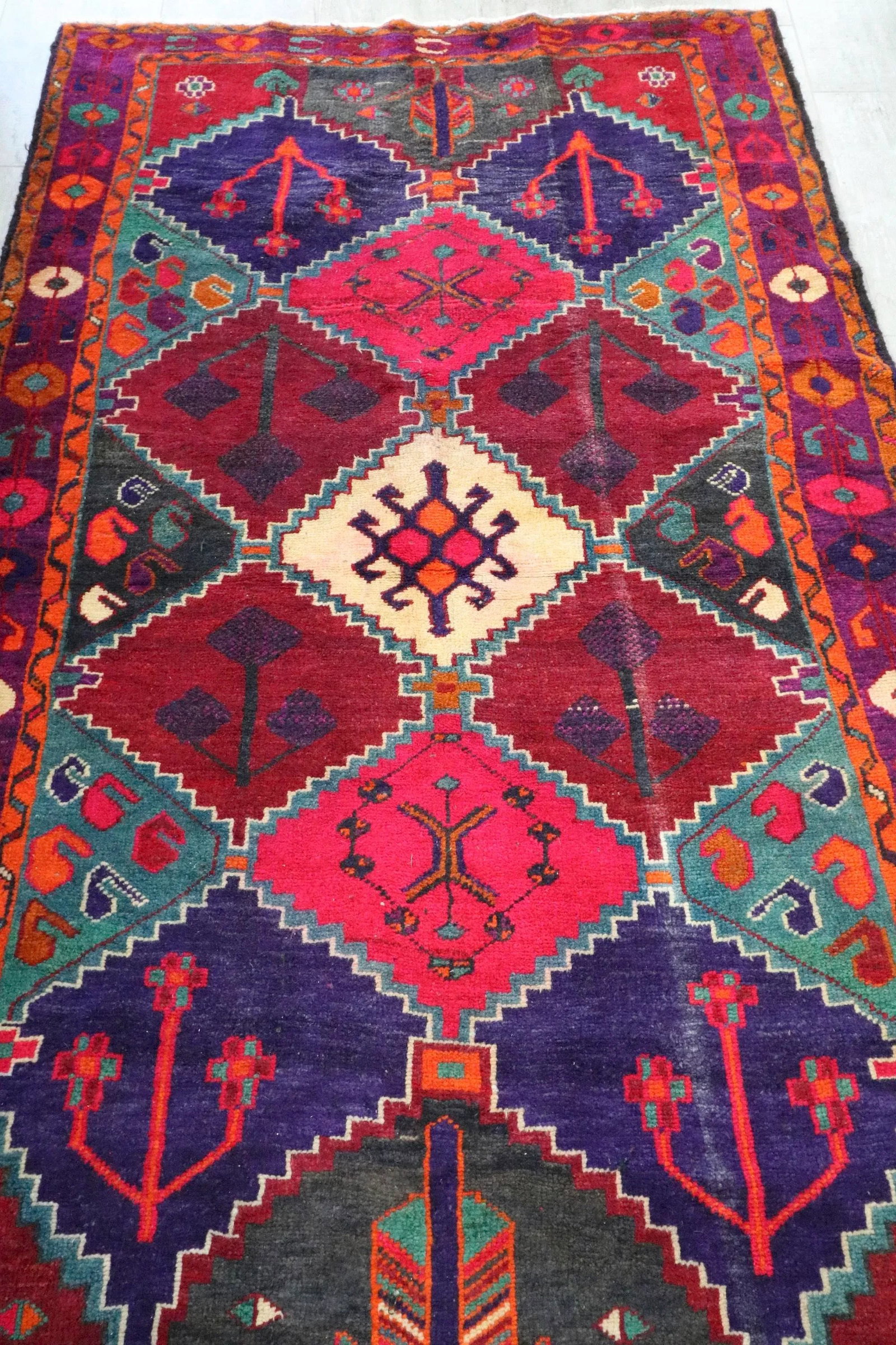 1940s Persian Rug - 4'9'' * 7'10'' - 5