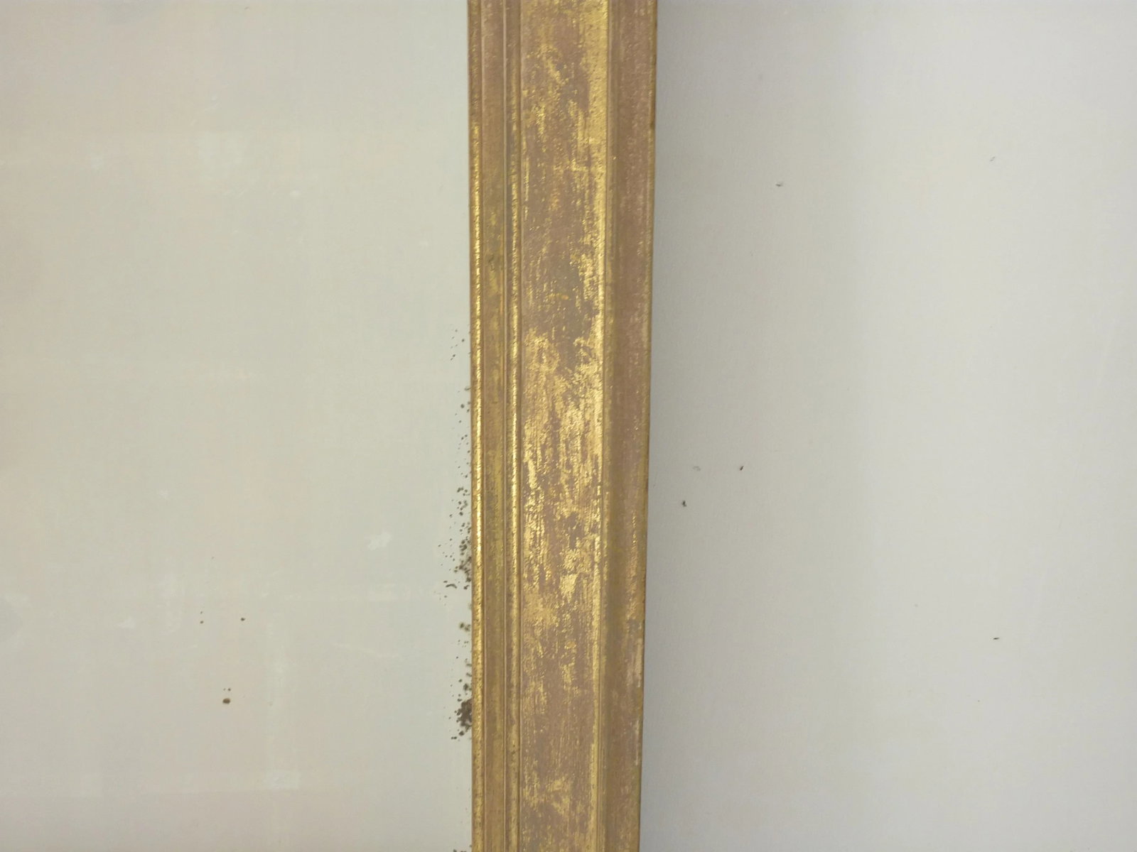 Rubbed Gold Wall Mirror - 4