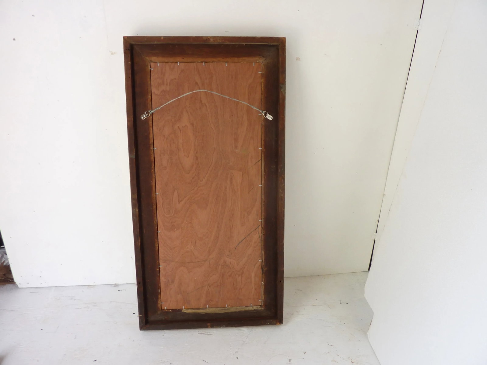 Rubbed Gold Wall Mirror - 5