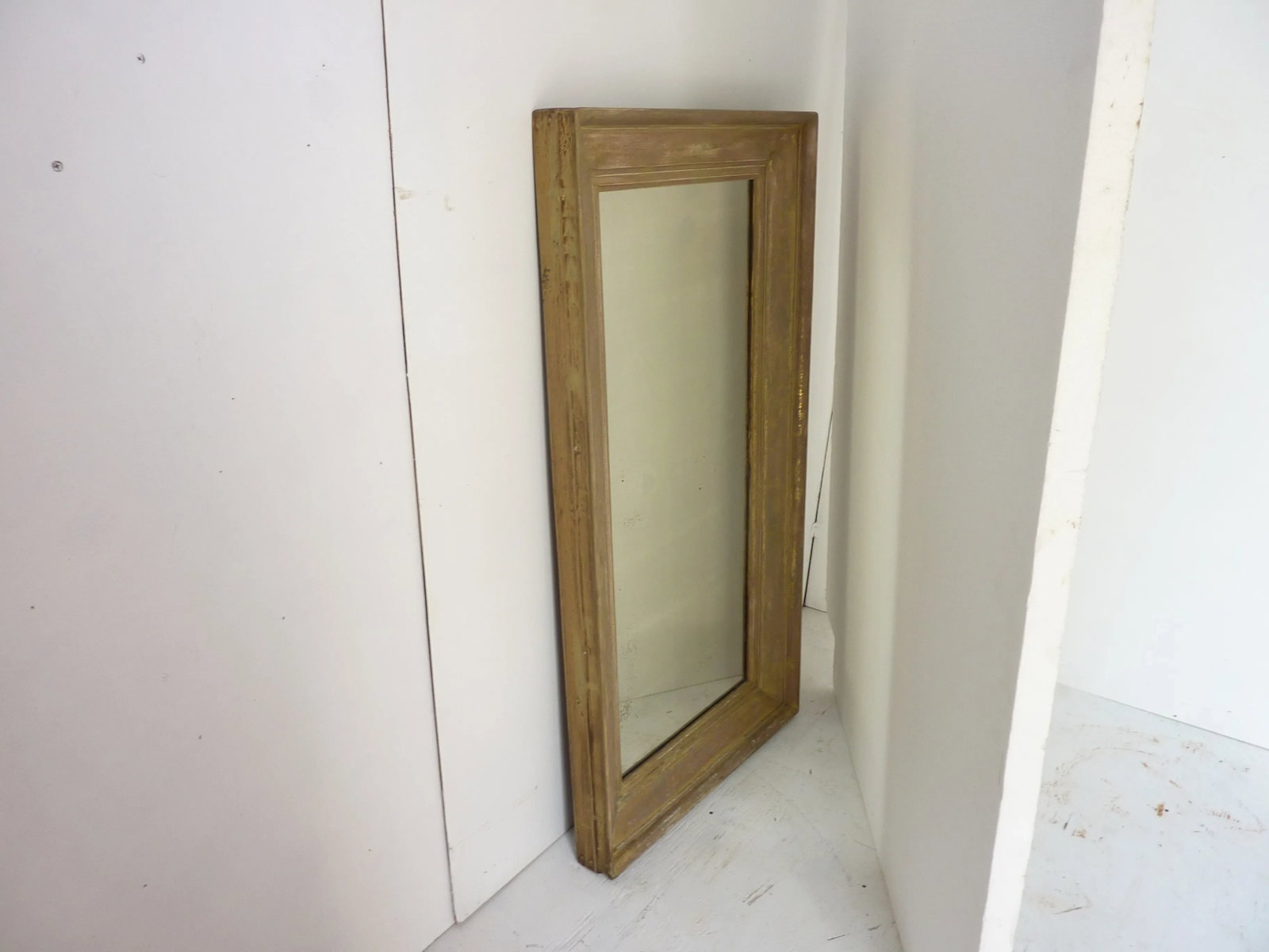Rubbed Gold Wall Mirror - 6