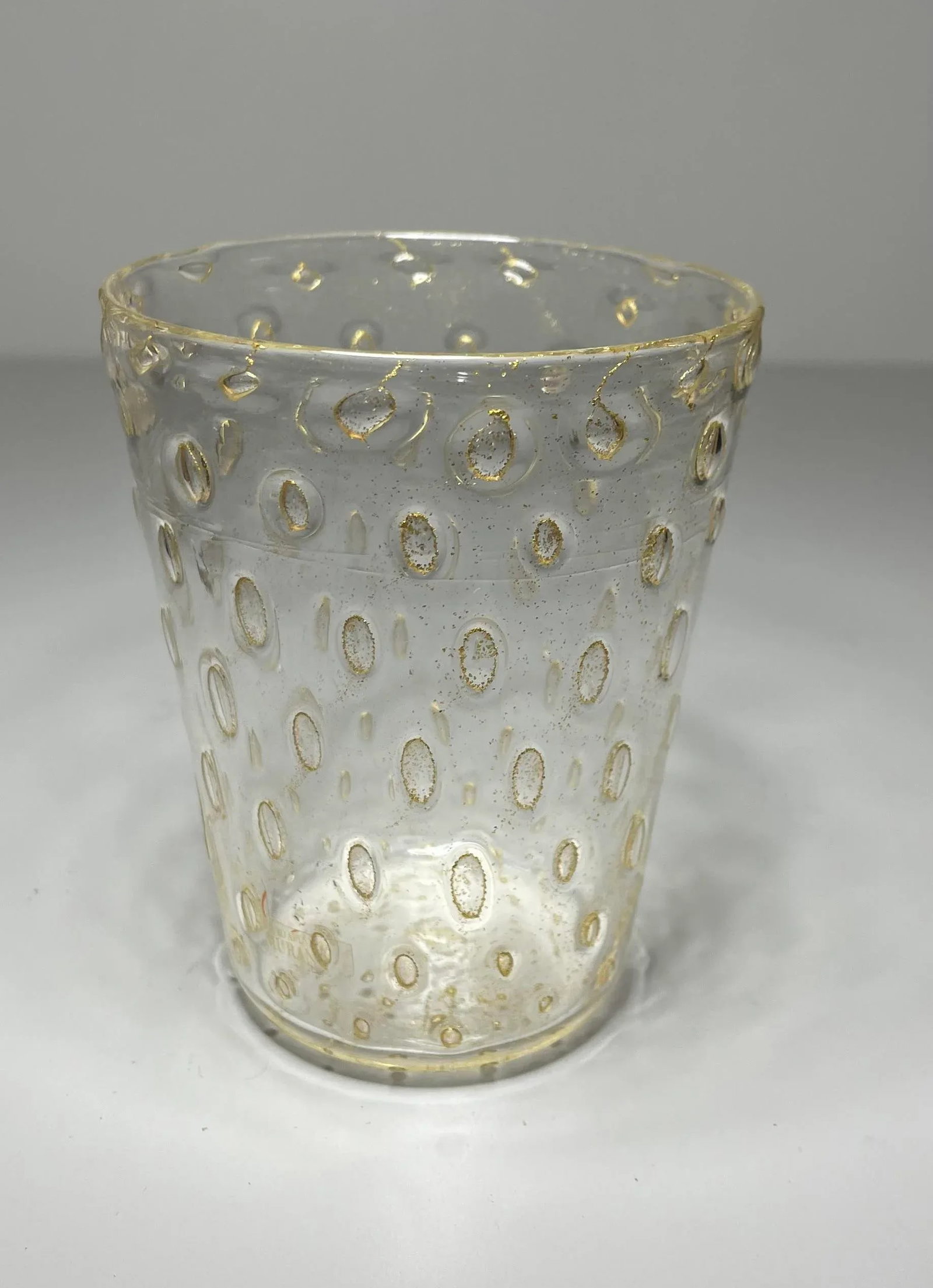 Striulli Verte D'Arte Murano Glasses Set Signed - Set of 6 - 5