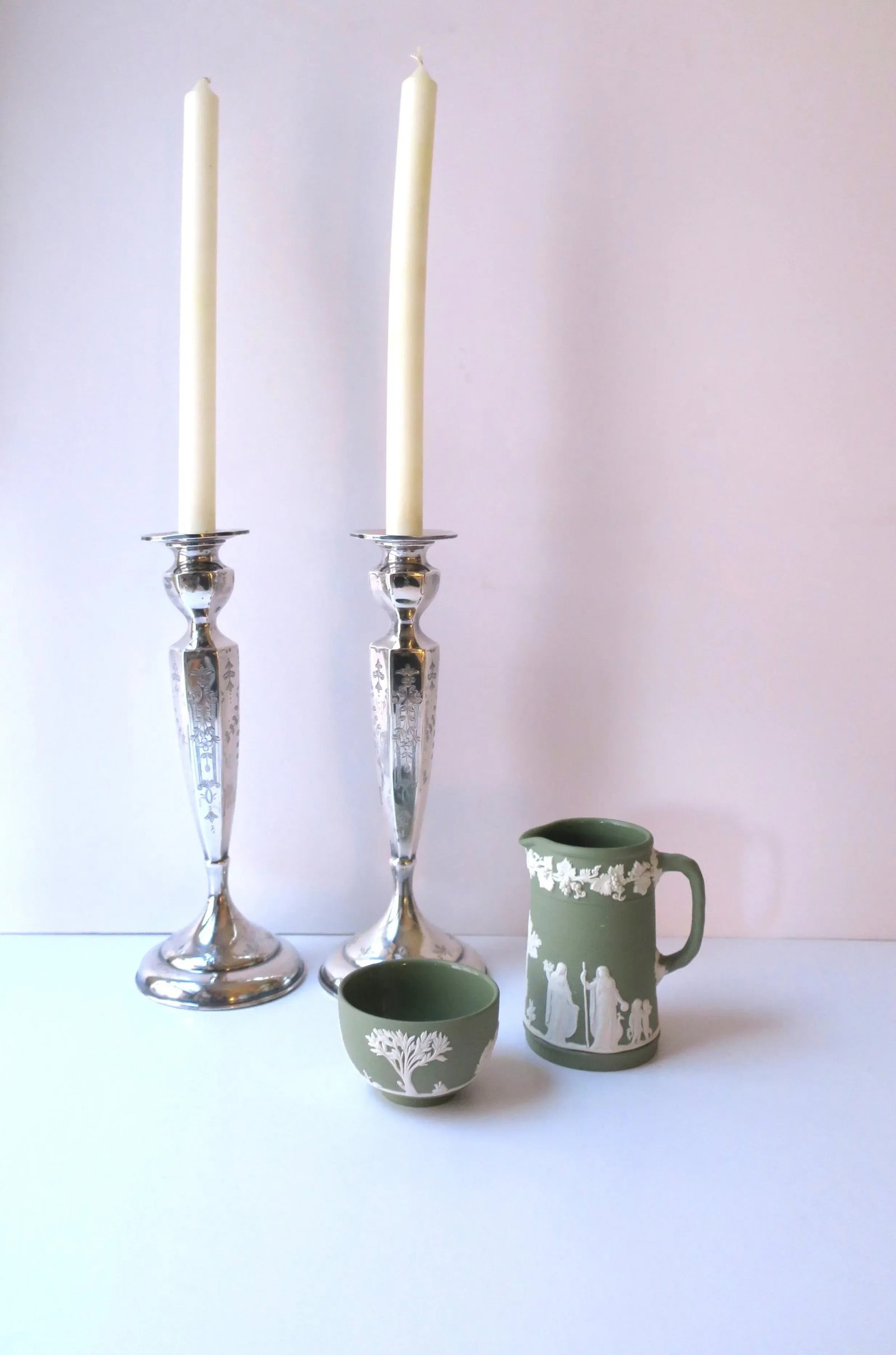 Wedgwood Jasperware Pitcher in the Neoclassical Style - 5