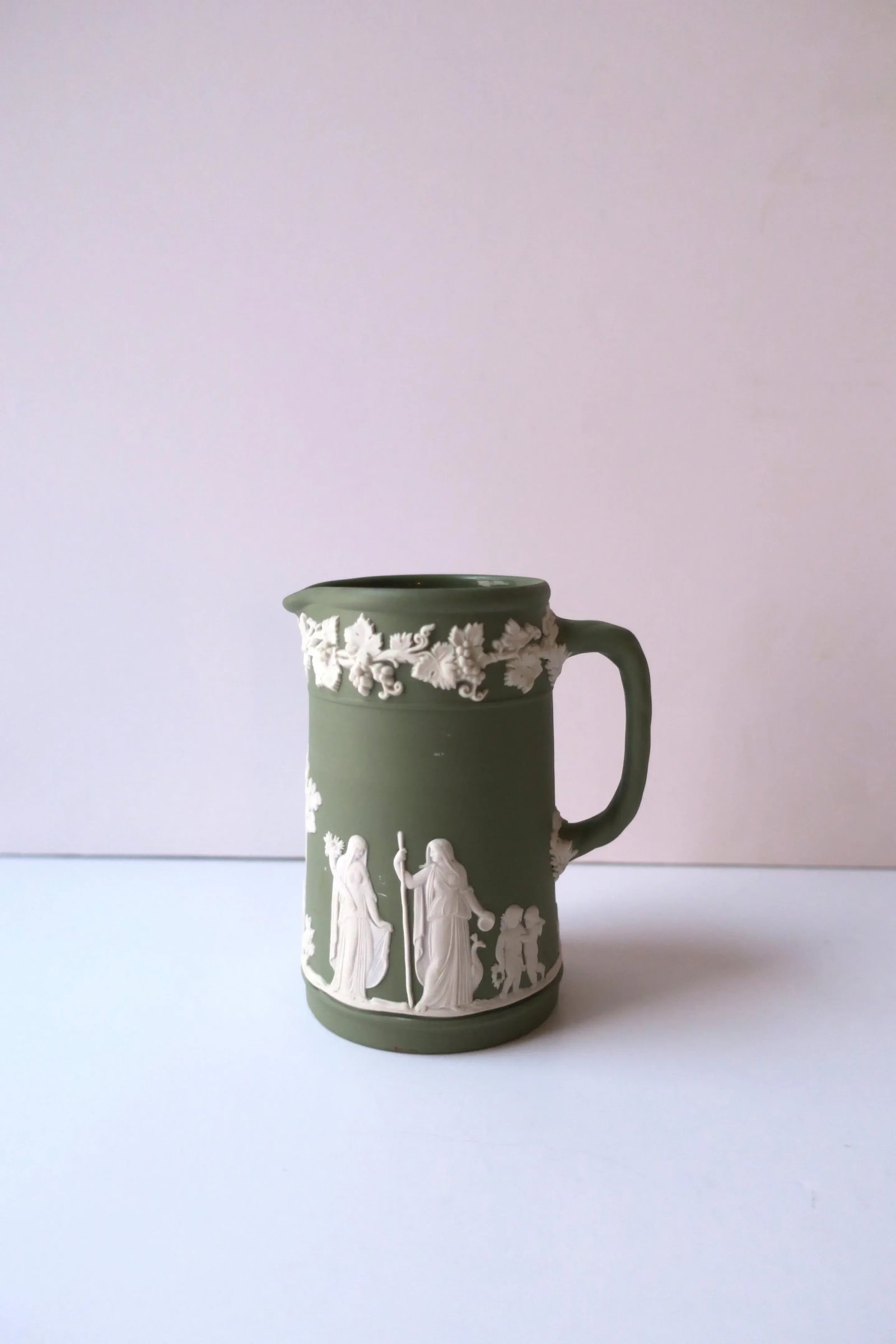 Wedgwood Jasperware Pitcher in the Neoclassical Style - 6