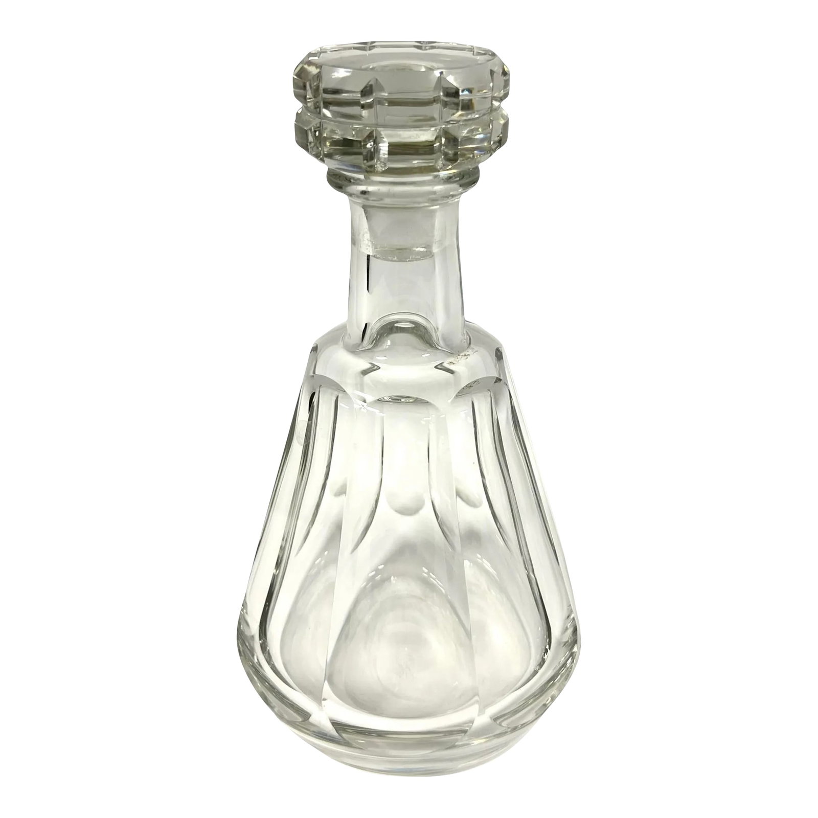 Vintage Baccarat French Cut Crystal Decanter and Stopper, Talleyrand Pattern (1 of 10)