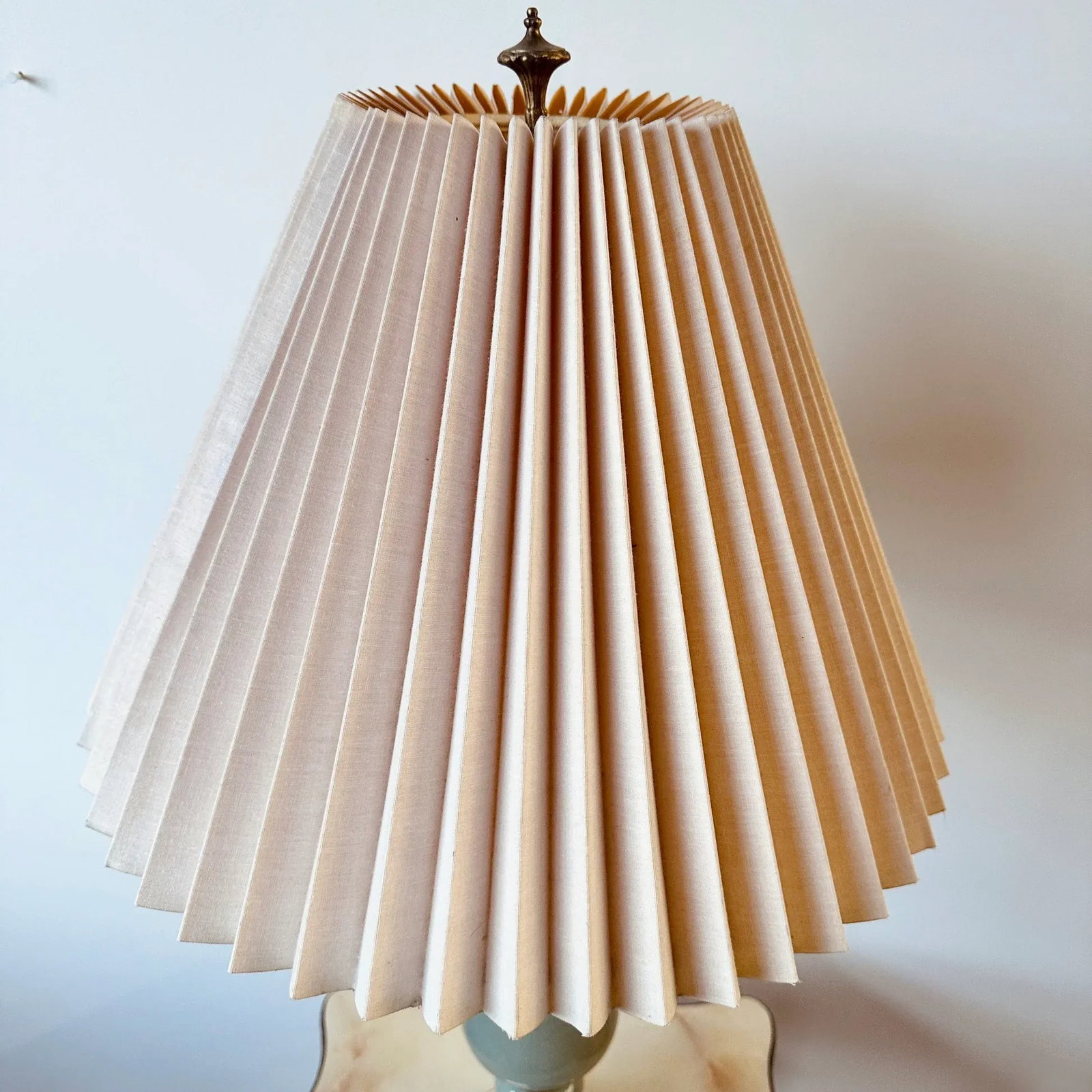 Antique Fornasetti Style Reverse Paint Lamp - 7