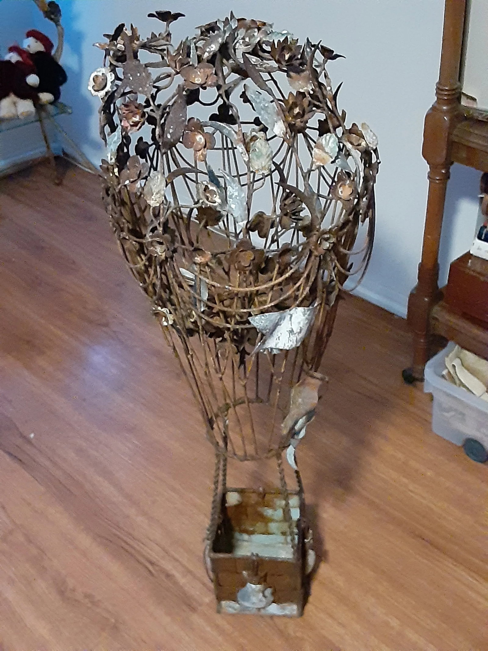 19th Century French Estate Metal Balloon - 2