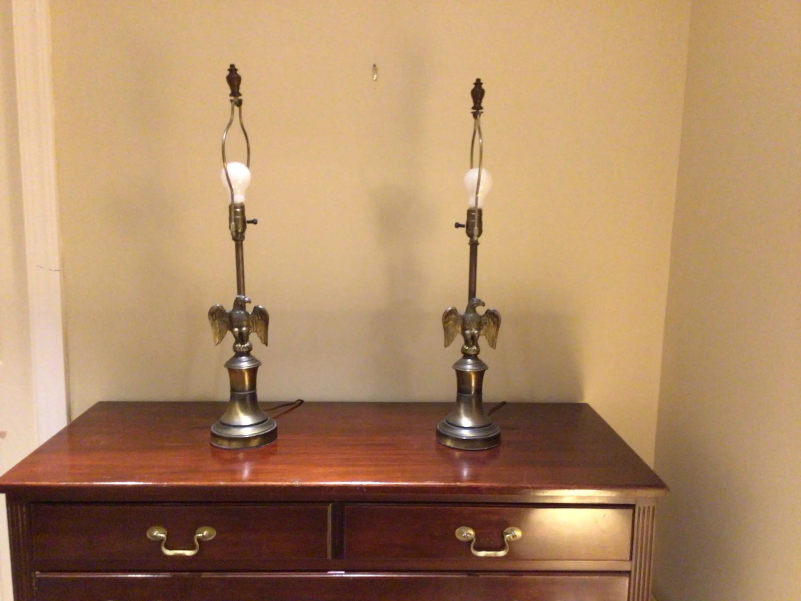 Mid-Century Ethan Allen Table Lamps - a Pair - 6