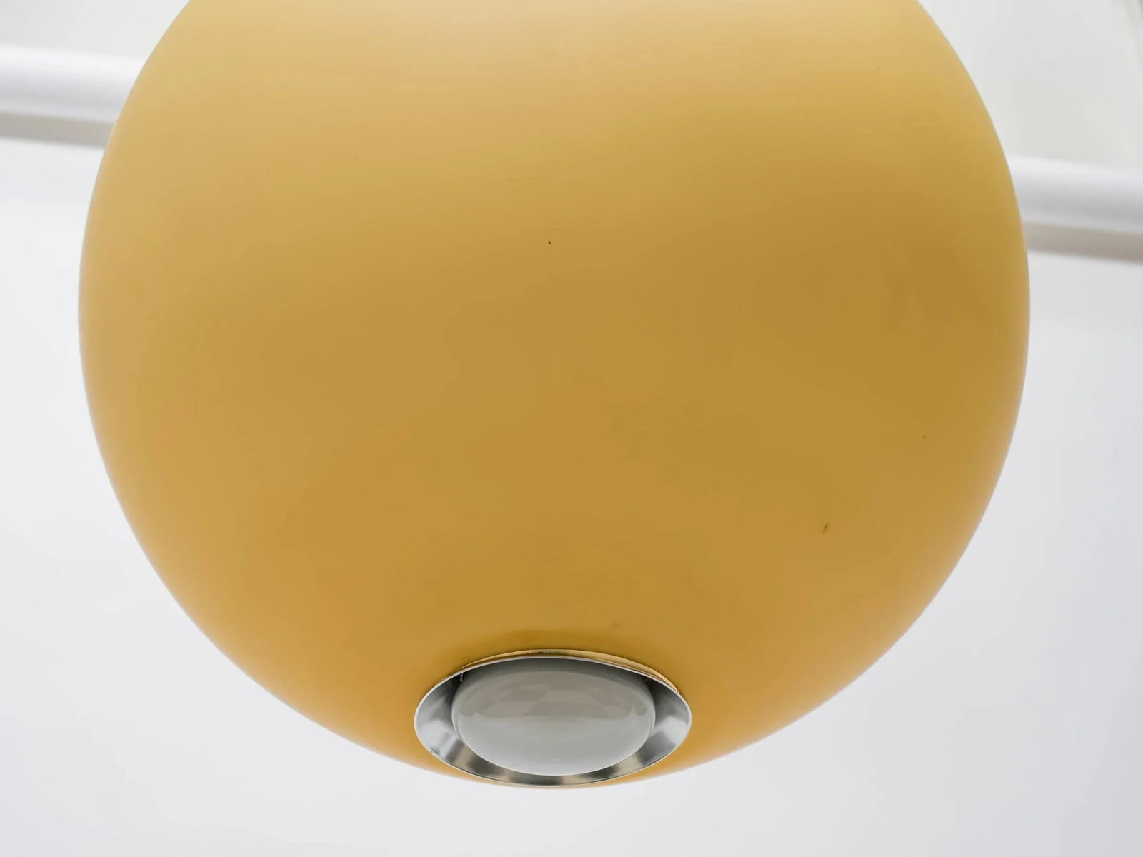 1960s Glass Orb Chandelier - 3