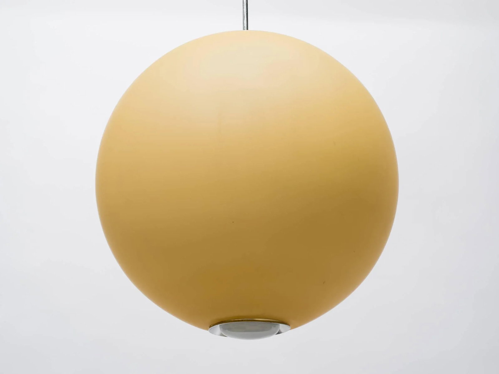 1960s Glass Orb Chandelier - 4