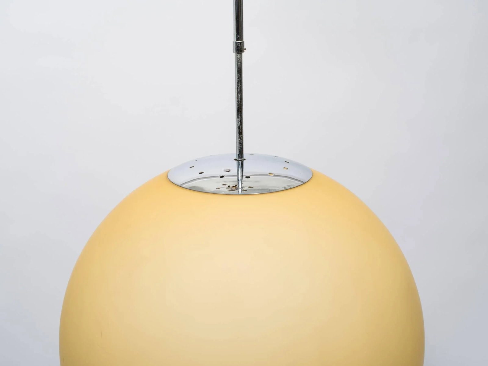 1960s Glass Orb Chandelier - 5