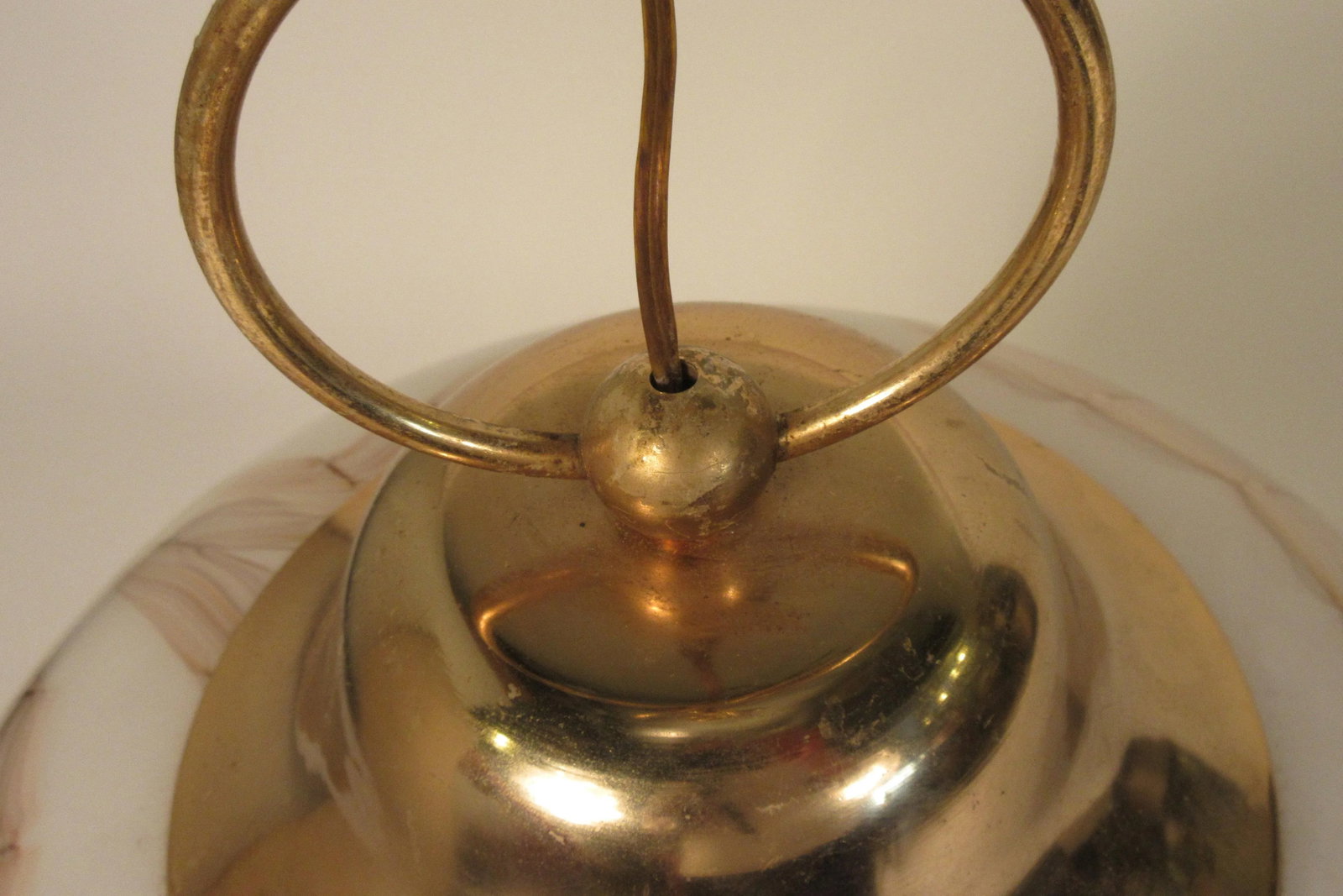 1970s Italian Murano Glass Ball Fixture - 7