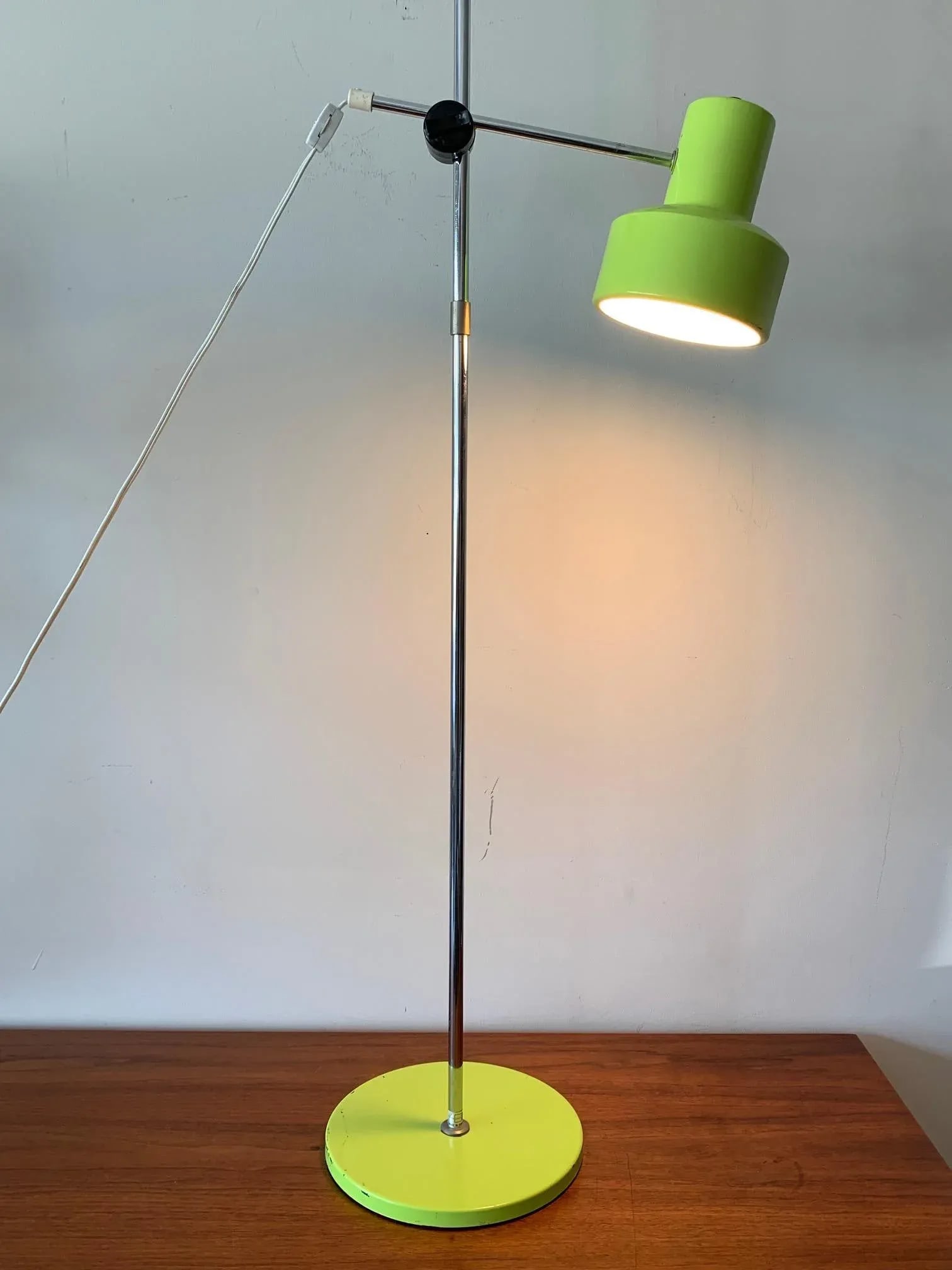 A Benny Frandsen Danish Floor Lamp Ca' 1970 - 5