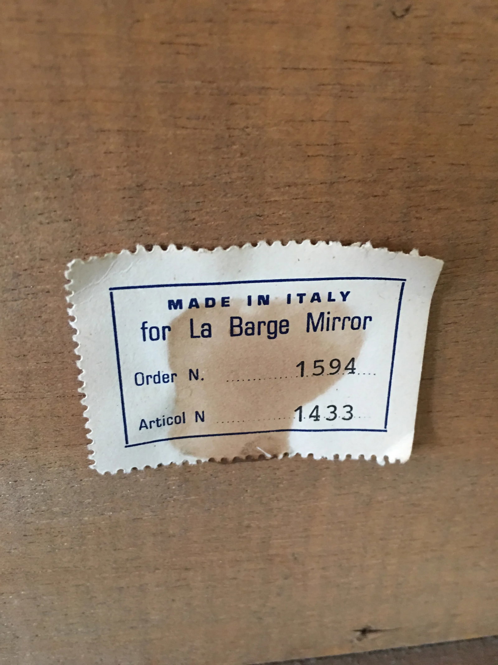 1960s LaBarge Italian Carved Wall Mirror - 11