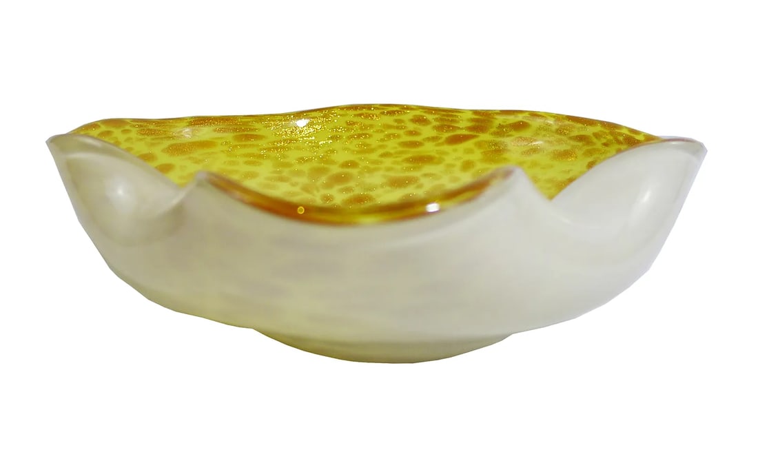 Vintage Mid-Century Murano Glass Bowl - 5