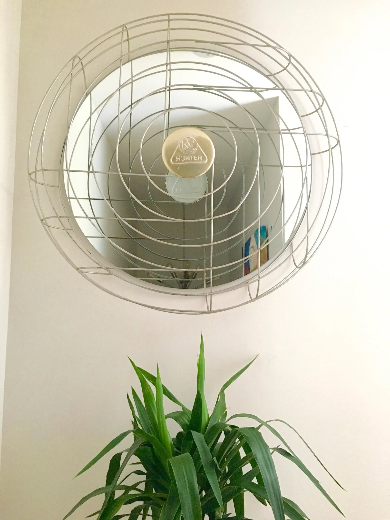 Industrial Fan Cage Mirror - 2