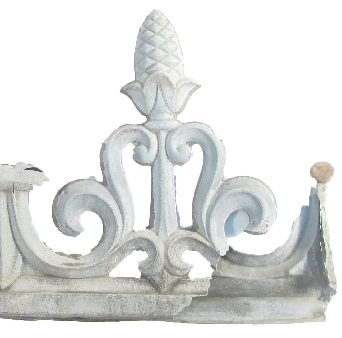 French Chateau Zinc Architectural Element, C. 1790 - 3