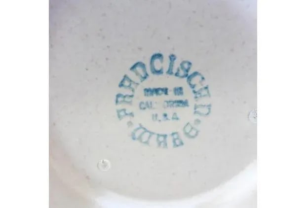 Mid-Century Franciscan "Montecito" Teacups - Service for 12 - 4