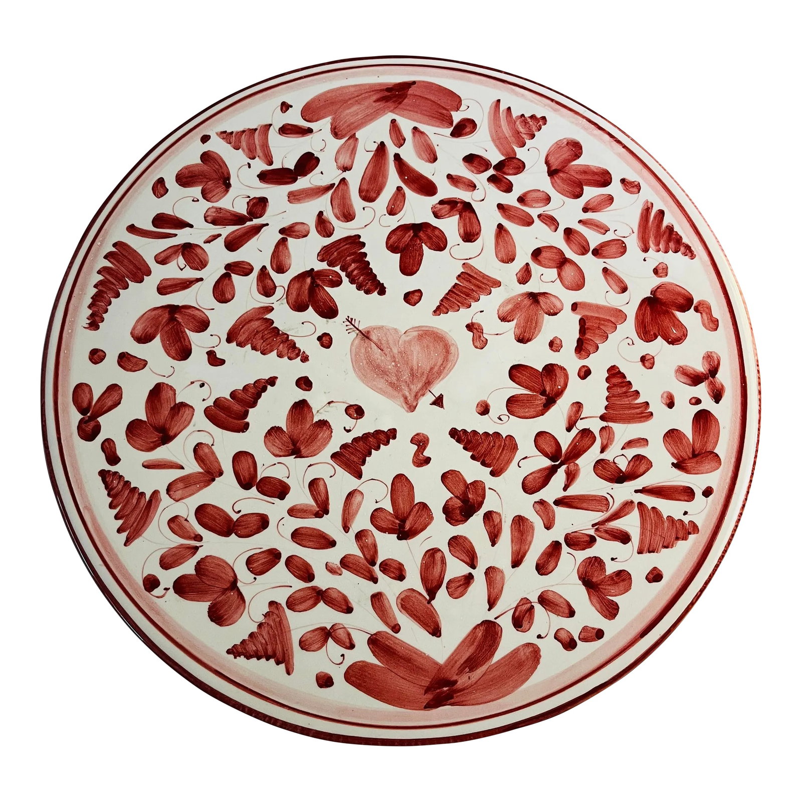 1980s Vintage Handmade Italian Cake Plate (1 of 6)