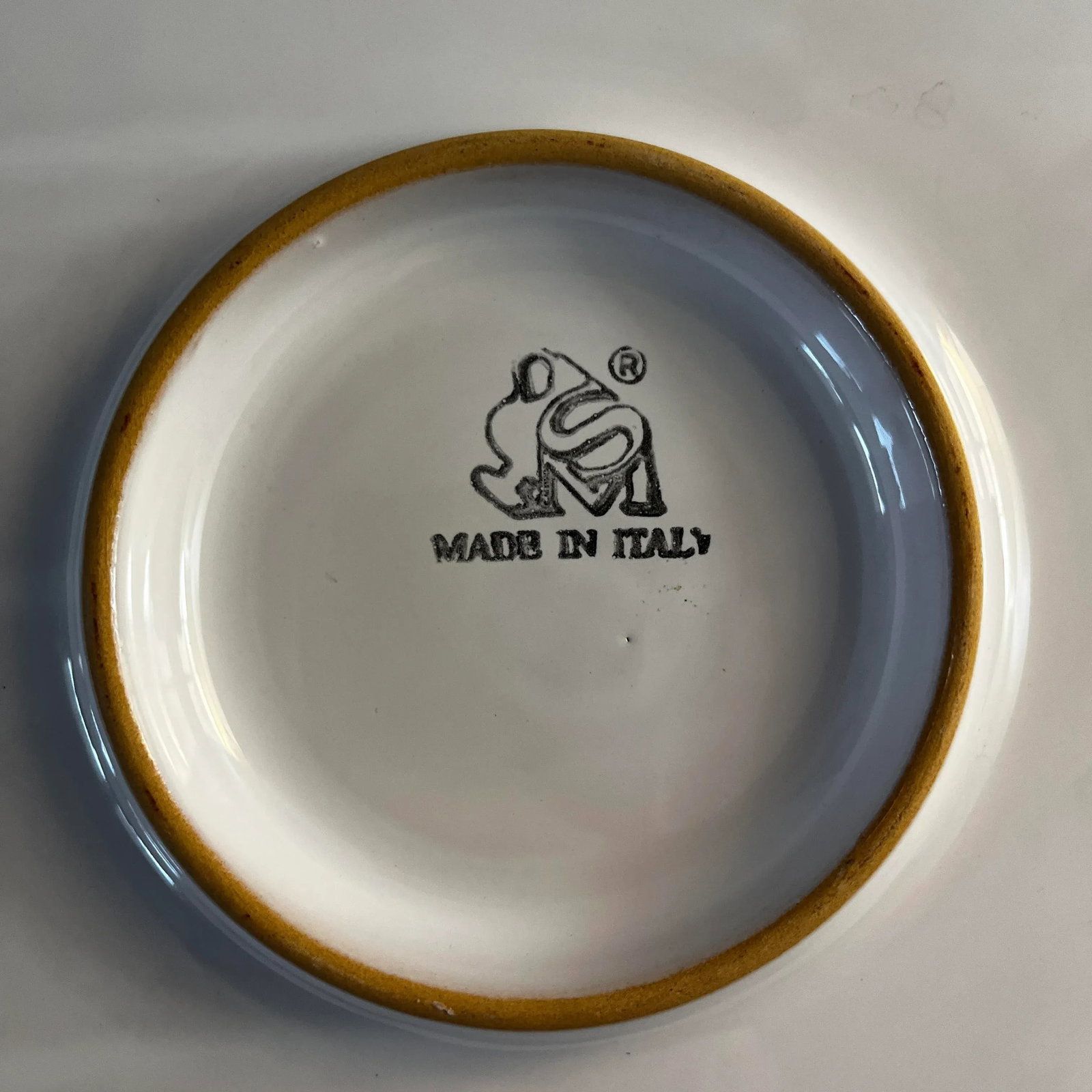 1980s Vintage Handmade Italian Cake Plate - 6