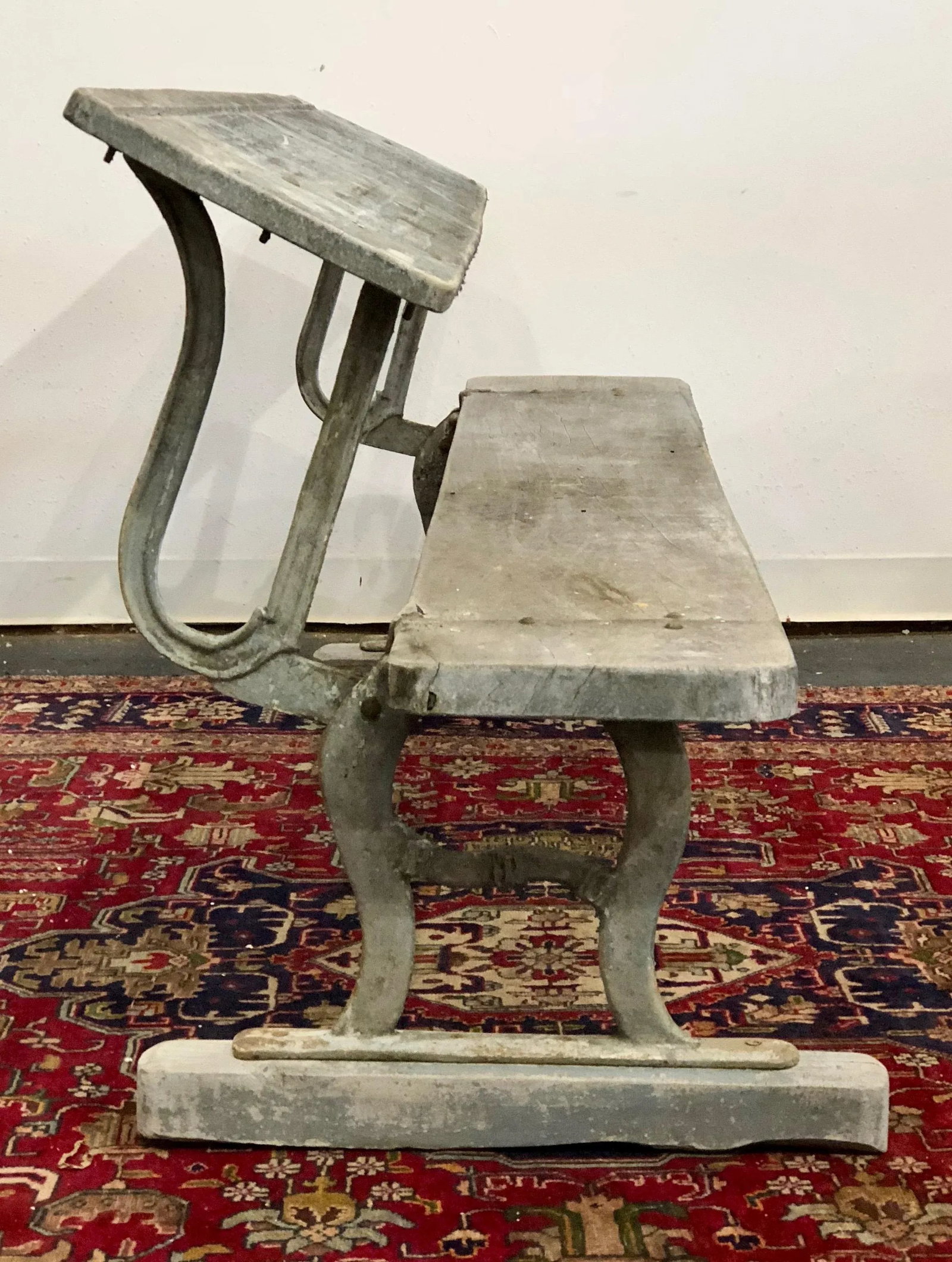 Early 20th Century Vintage American Benches- A Pair - 11