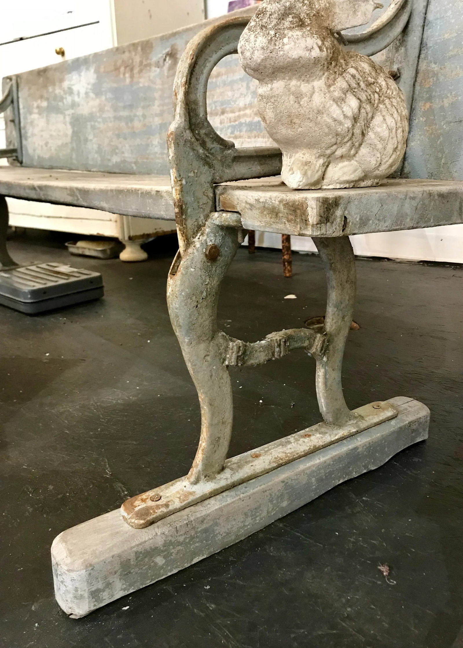 Early 20th Century Vintage American Benches- A Pair - 12