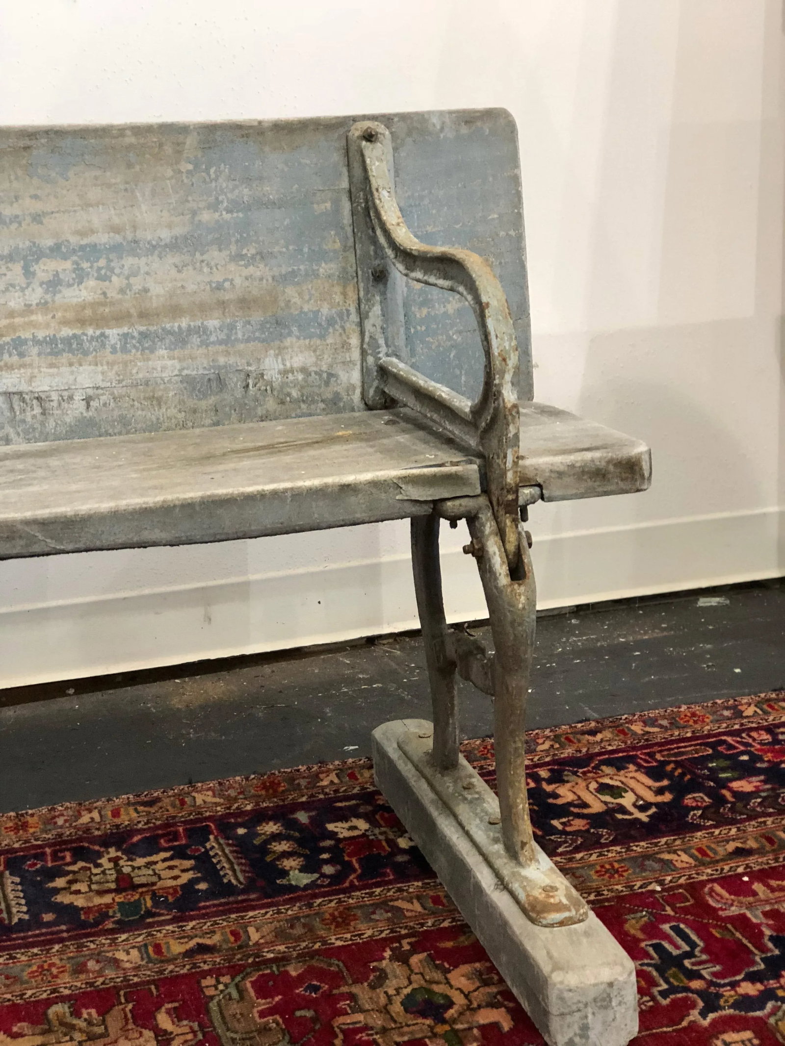 Early 20th Century Vintage American Benches- A Pair - 4