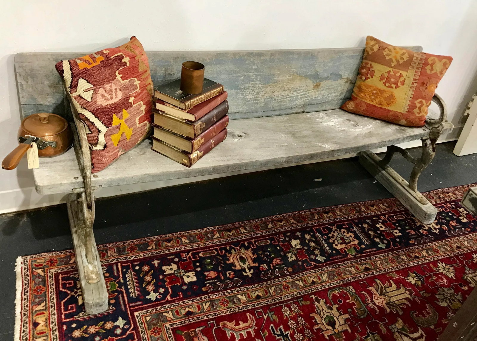 Early 20th Century Vintage American Benches- A Pair - 5