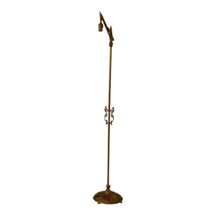 1920s Art Deco, Skyscraper, Cast Iron, Floor Lamp (1 of 12)