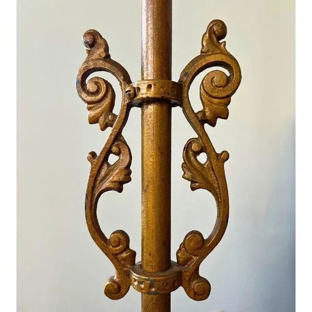1920s Art Deco, Skyscraper, Cast Iron, Floor Lamp - 4