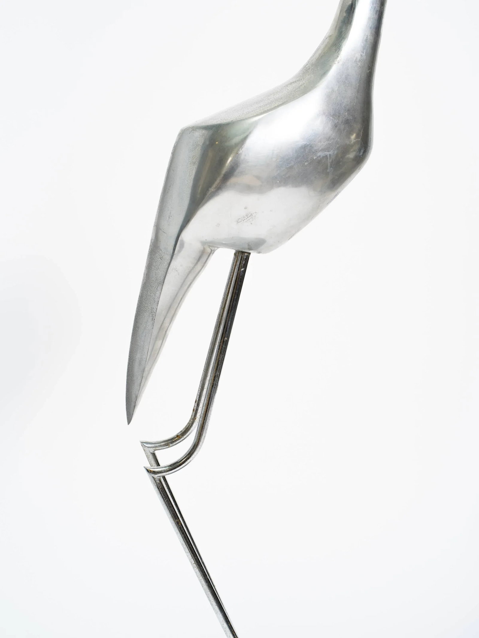 Large Crane Sculpture by Curtis Jere - 7