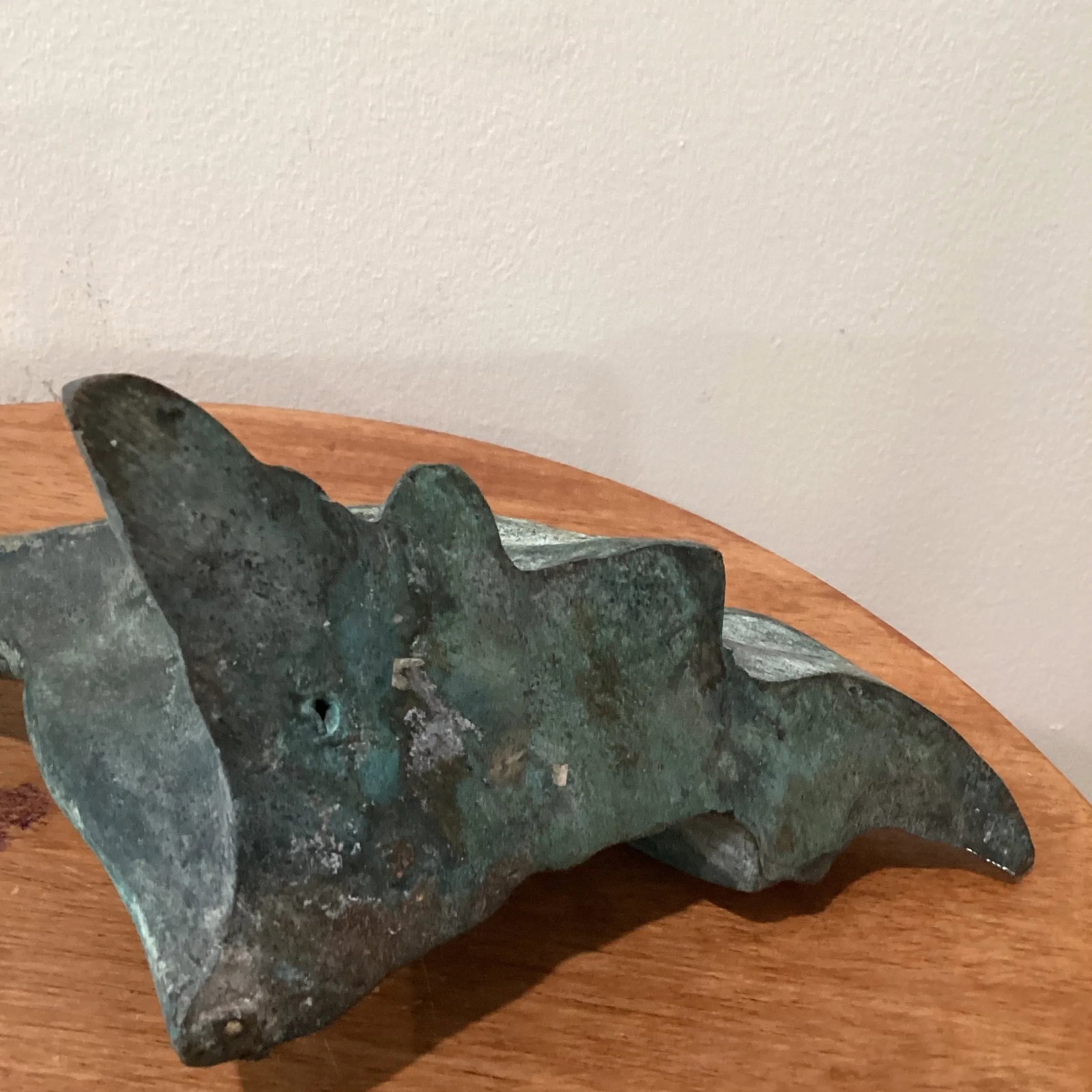 1950s Japanese Art Bronze Fly Koi Fish Garden Sculpture - 7