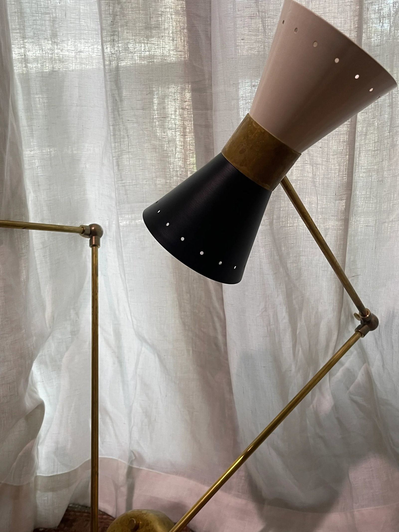 Double Arm Wall Sconce in the Style of Stilnovo - 6