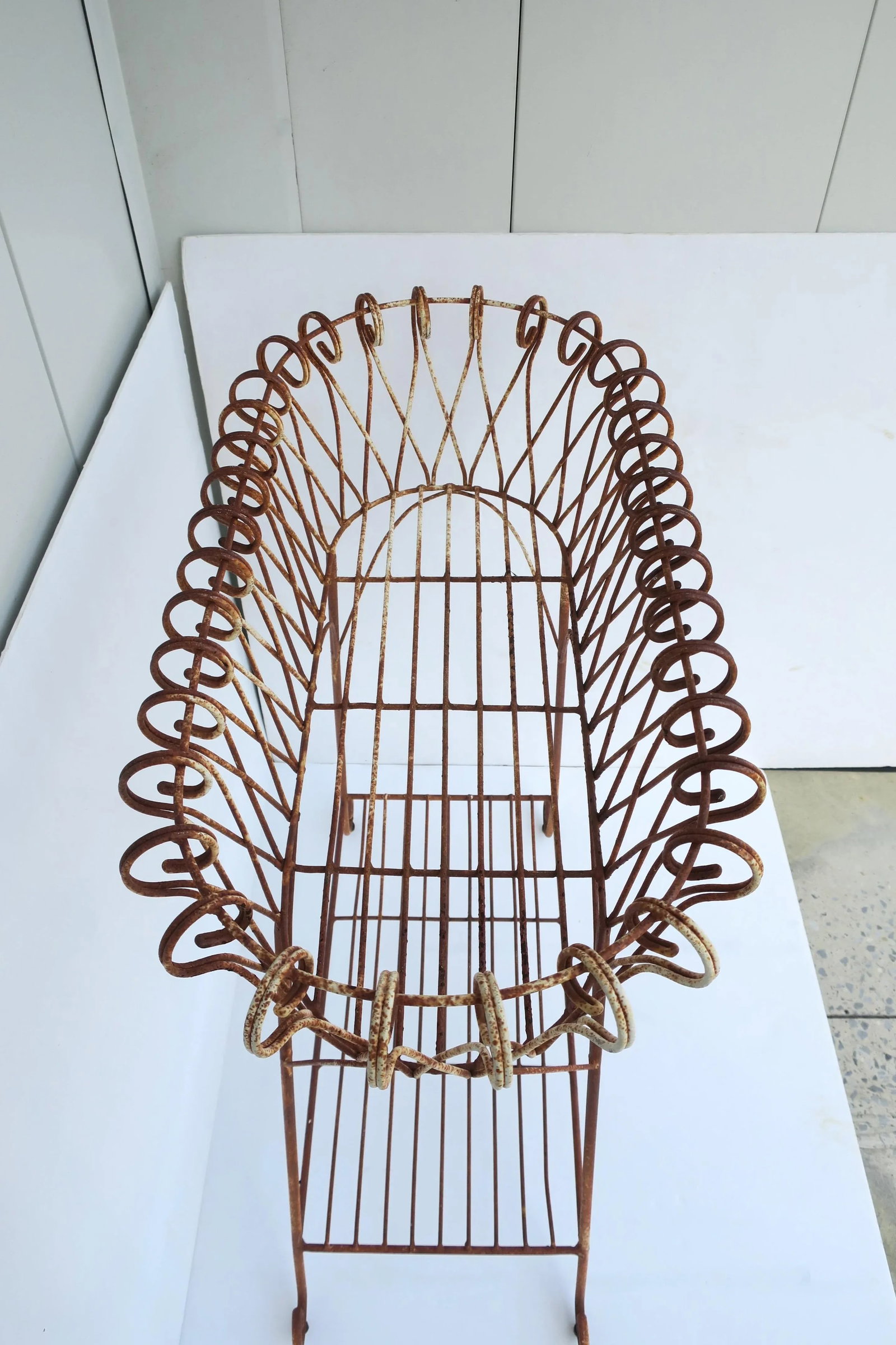 French Iron Plant Flowerpot Holder Stand Jardiniere - 10