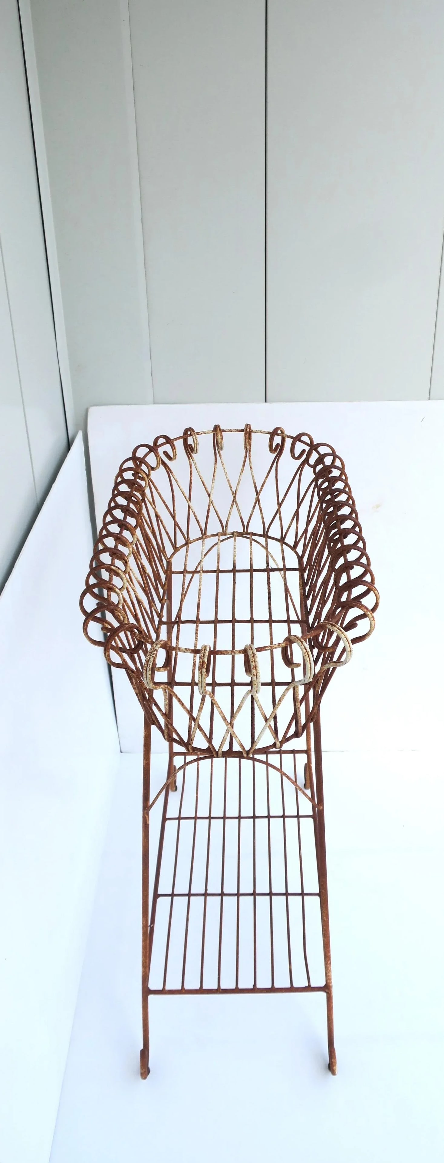 French Iron Plant Flowerpot Holder Stand Jardiniere - 11