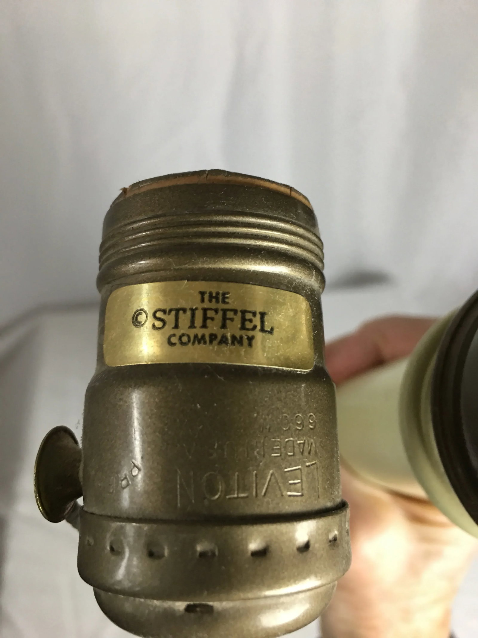 1960s Stiffel Brass Table Lamp - 7