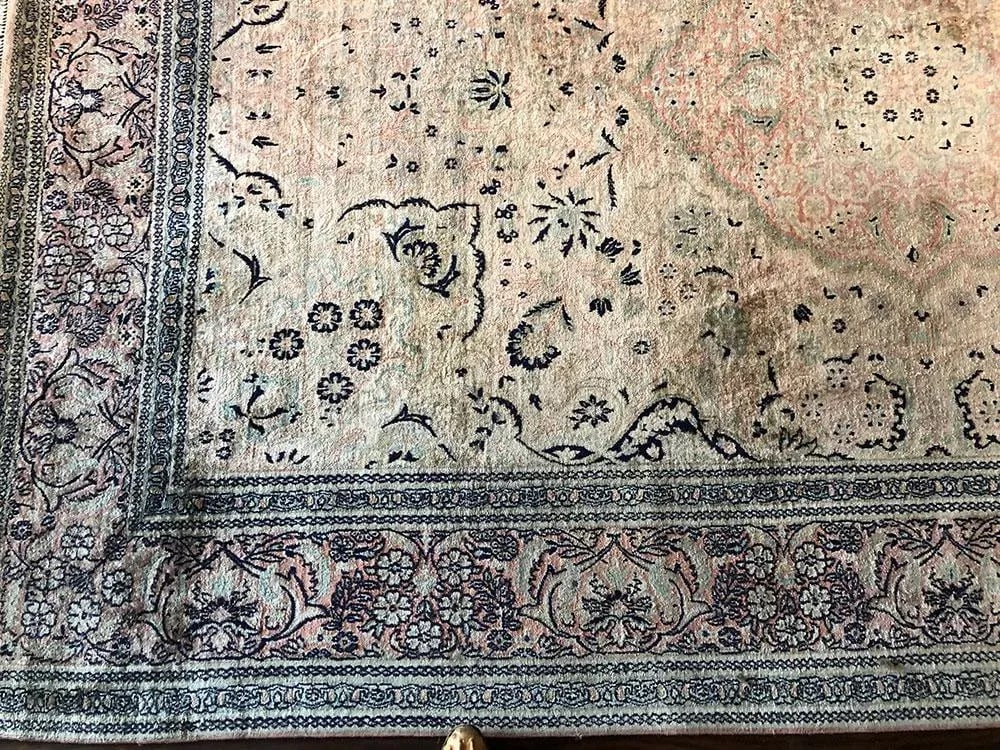 1980s Vintage Silk Chinese Contemporary Area Rug- 6' * 9' - 5