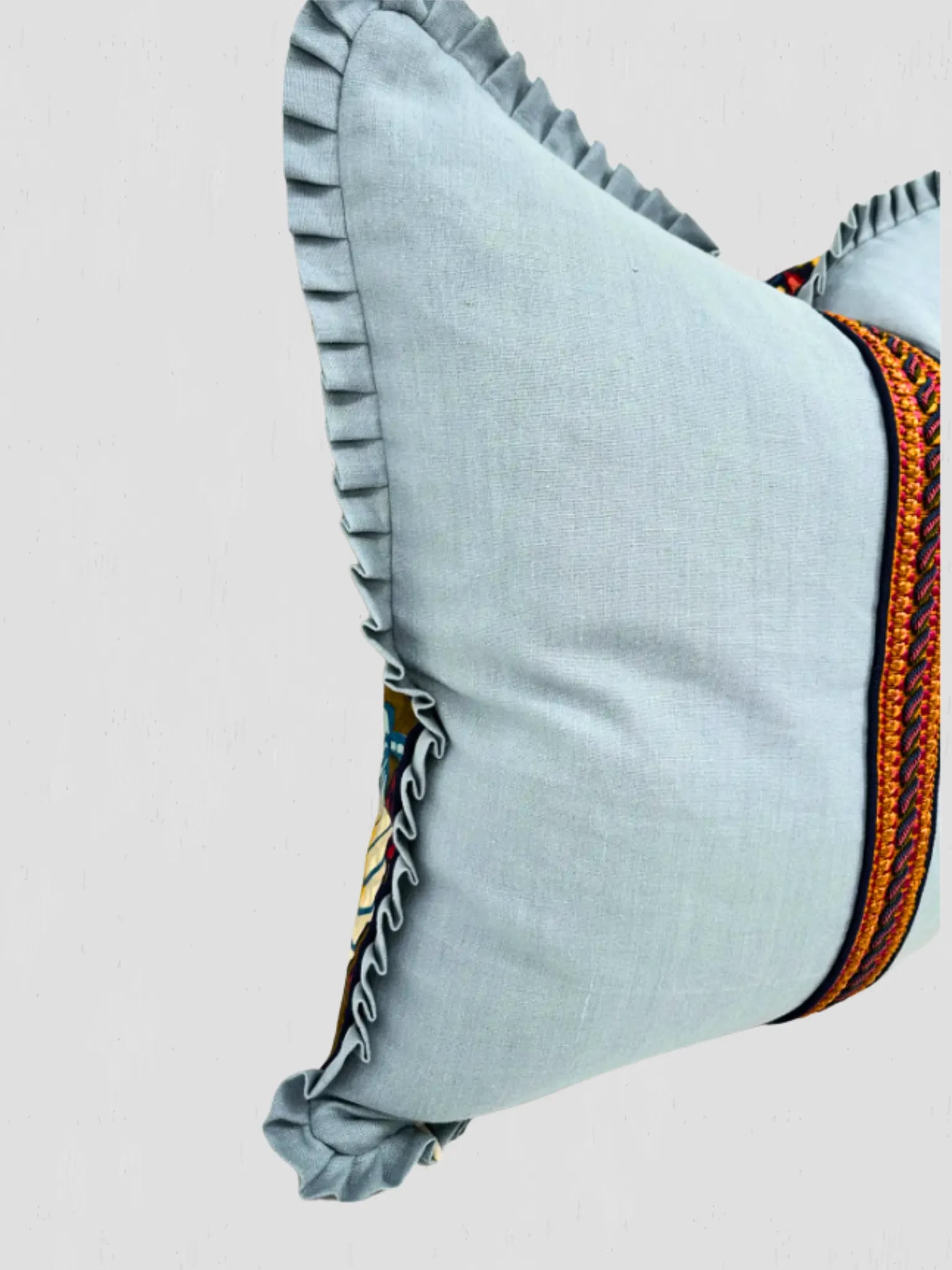 Schumacher Zanzibar Custom Made Pillows- a Pair - 8