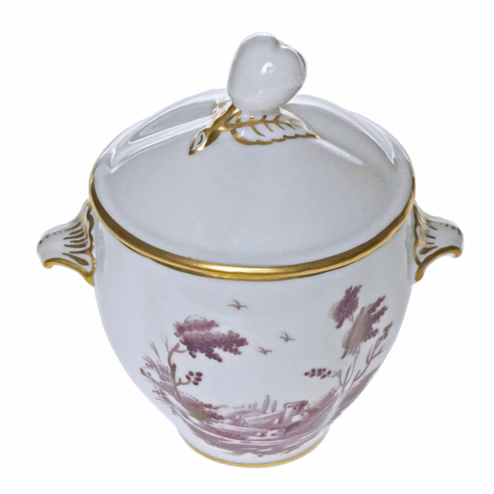 Late 20th Century Ginori Tete-a-Tete Coffee Demitasse Set With Tray Porcelain Italy Doccia Paesaggi - 5