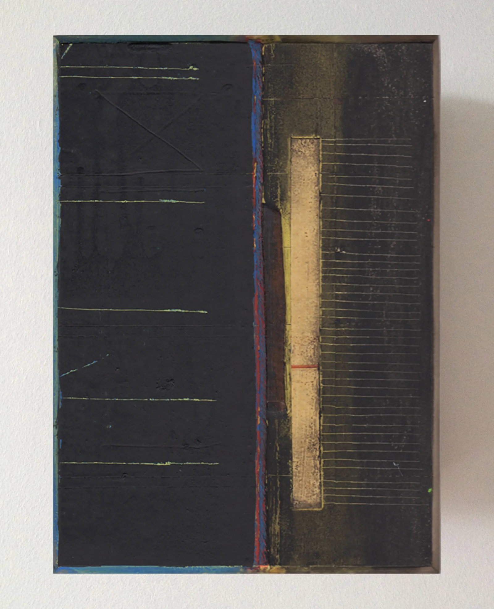 Ruination No. 9 Mixed Media Wall Art - 2
