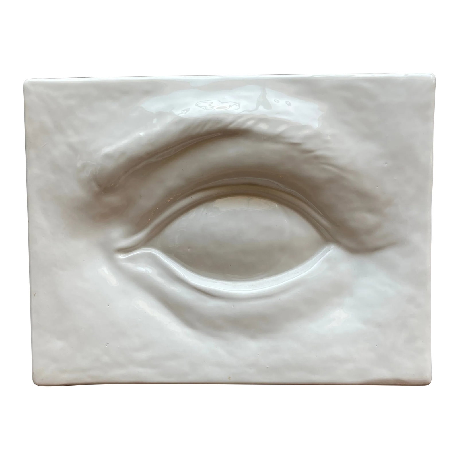 1970s Vintage Sigma Italy Porcelain Eye Wall Hanging Sculpture Taste Setter: Follow our shop to save on this item. Reasonable offers accepted. @objectmod for first glance at new items. Midcentury Porcelain Eye of David wall sculpture by Taste Setter Sigma Italy, ca. 1970.