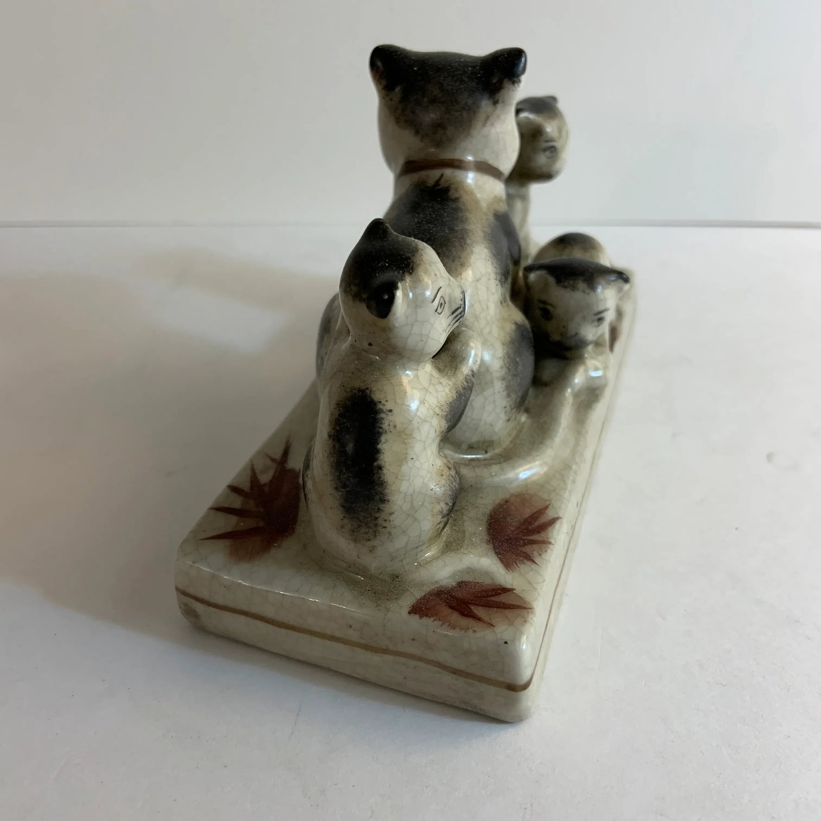 1970s Vintage Chinese Cat Family - 5